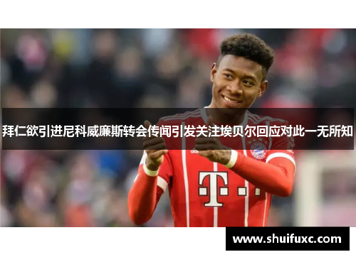 拜仁欲引进尼科威廉斯转会传闻引发关注埃贝尔回应对此一无所知 拜仁欲引进尼科威廉斯转会传闻引发关注埃贝尔回应对此一无所知